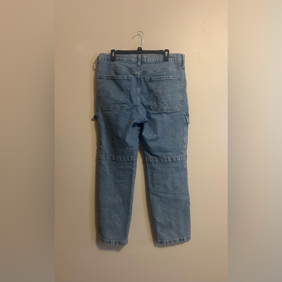 Gap Mid Rise '90s Loose Jeans Size 12/31 R - Picture 3 of 4